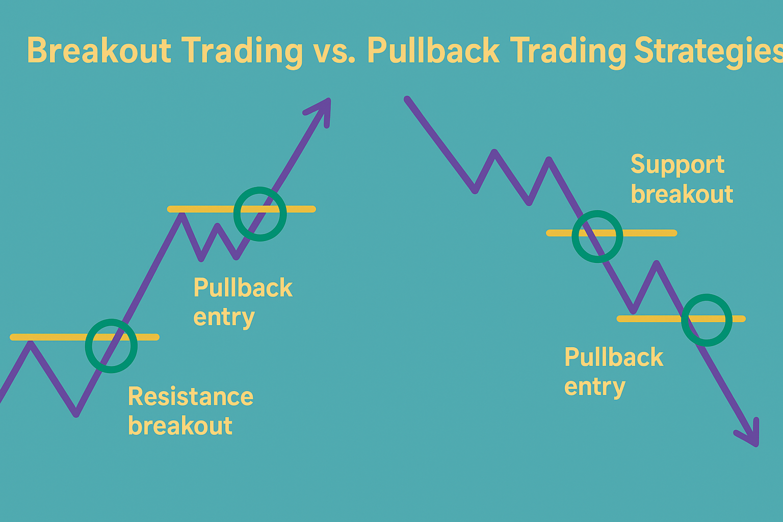 Breakout Trading vs. Pullback Trading Strategies